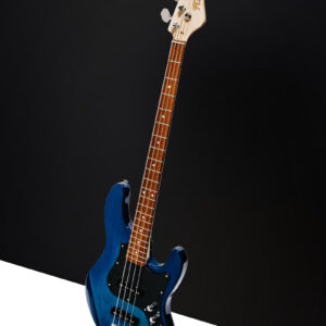 FGN Jazz Bass Transparent Blue
